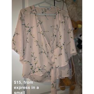 express floral shirt